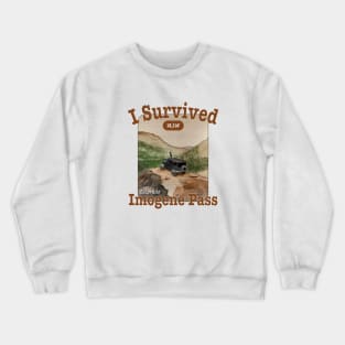 I Survived Imogene Pass Crewneck Sweatshirt